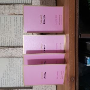 Chanel Chance Eau Tender EDP Deluxe Travel Samples Bundle Lot Set